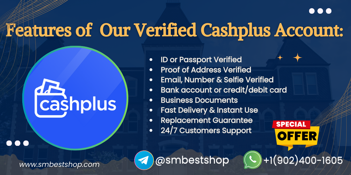 Buy Verified Cashplus Account