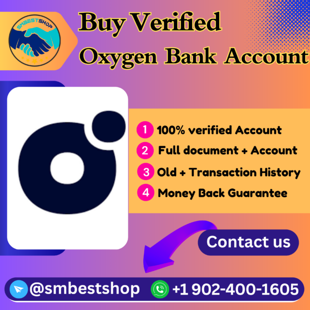 Buy Verified Oxygen Bank Account