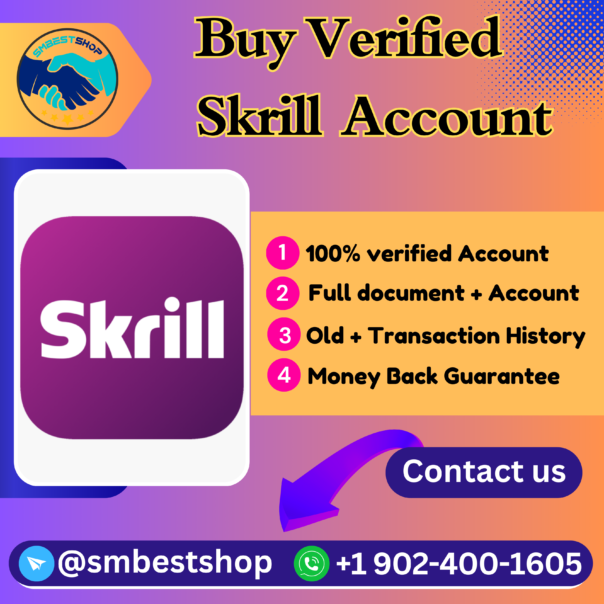 Buy verified Skrill accounts