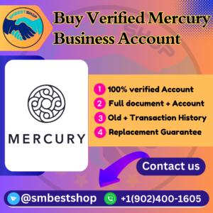 Buy Verified Mercury Business Account