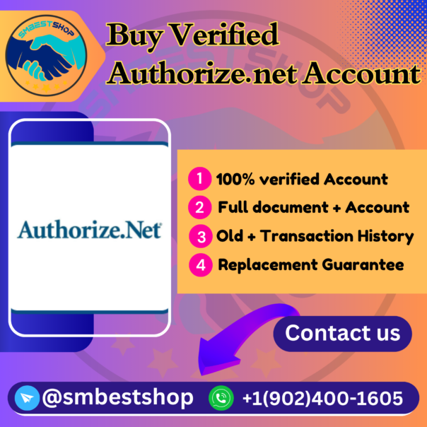 Buy Verified Authorize.net Account