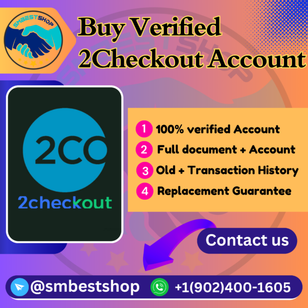 Buy Verified 2Checkout Account