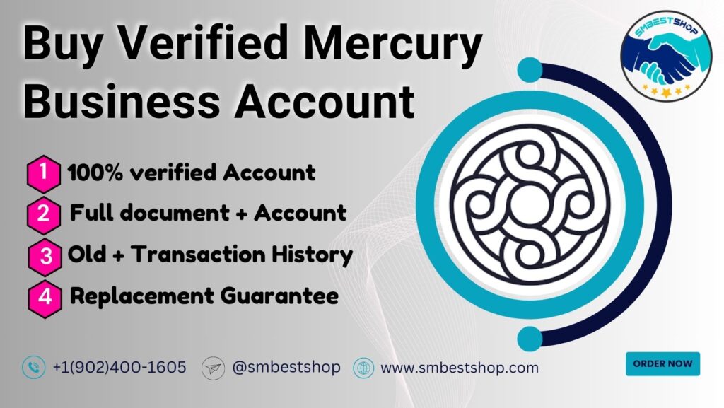 Buy Verified Mercury Business Account