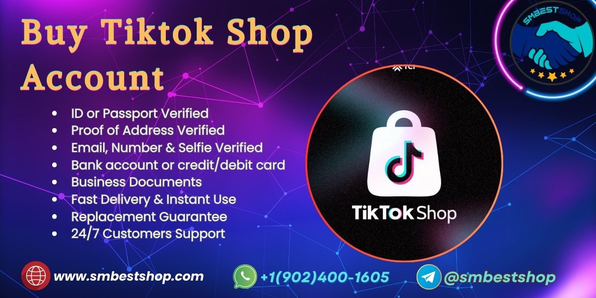 Buy Tiktok Shop Account