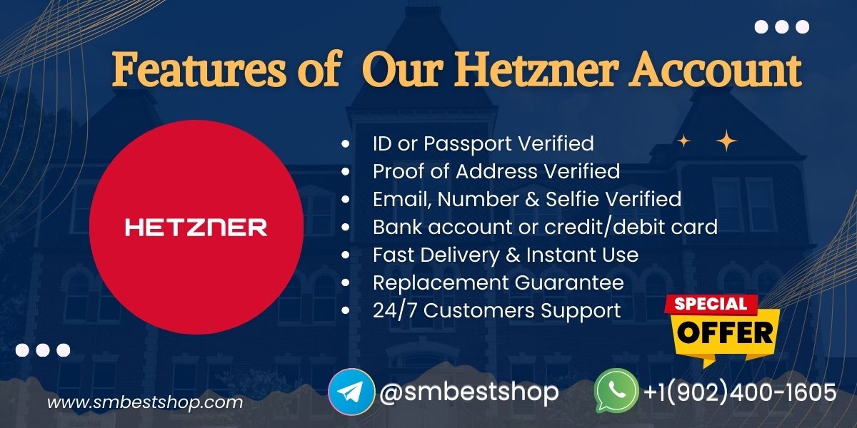 Buy Verified Hetzner Account