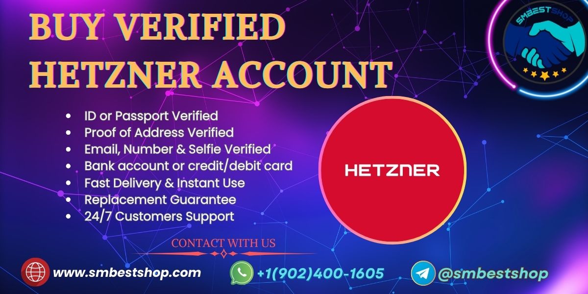 Buy Verified Hetzner Account