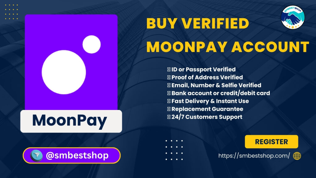 Buy Verified MoonPay Account