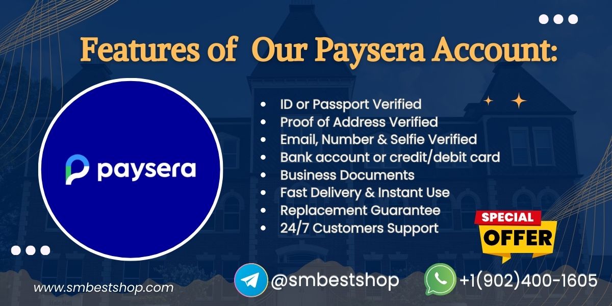 Buy Verified Paysera Account