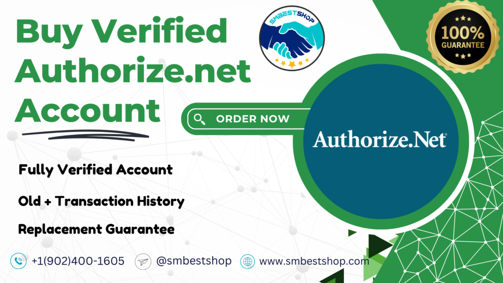 Buy Verified Authorize.net Account