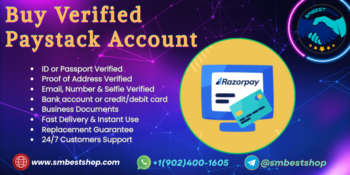 Buy Verified Razorpay Account
