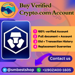 Buy Verified Crypto.com Account