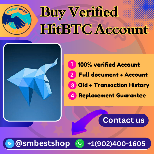 Buy Verified HitBTC Account