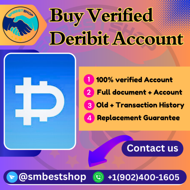 Buy Verified Deribit Account