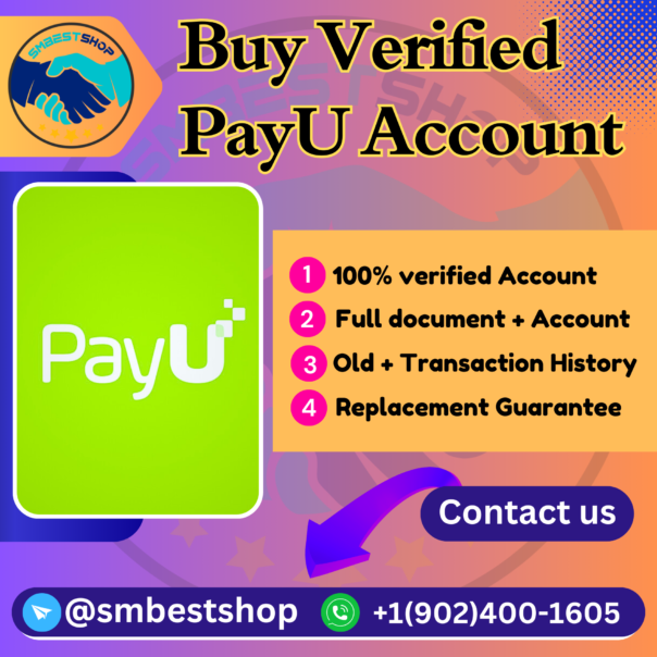 Buy Verified PayU Account