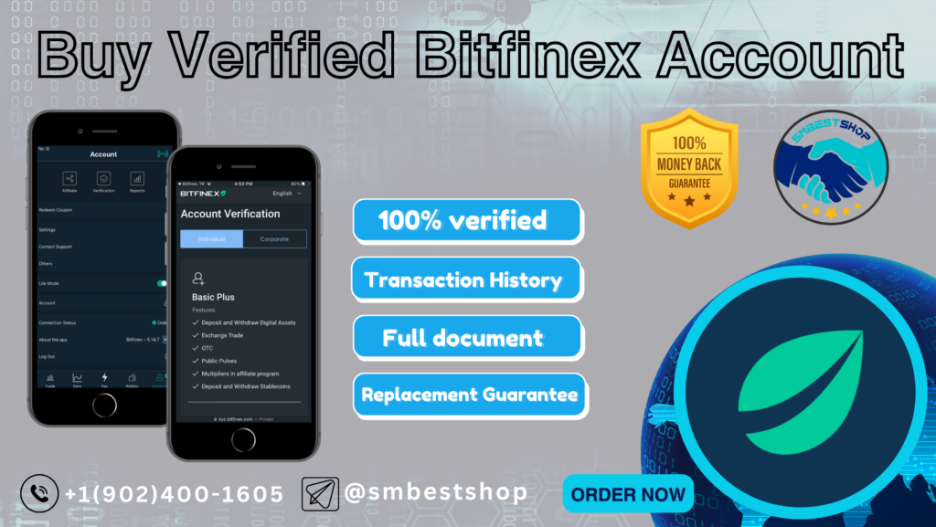 Buy Verified Bitfinex Account