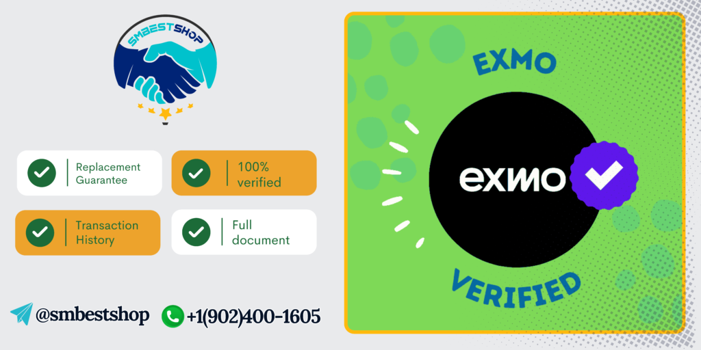 Buy Verified EXMO Account