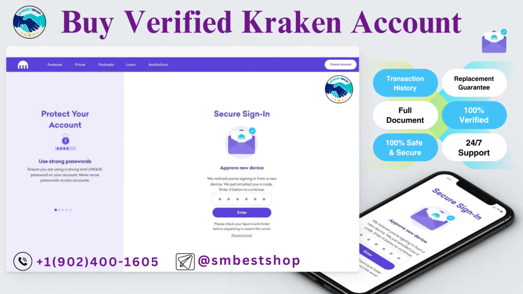 Buy Verified Kraken Account