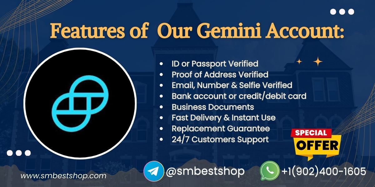 Buy Verified Gemini Account